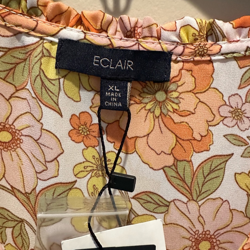 Eclair Vintage Inspired Blouse NWT - Picture 4 of 8